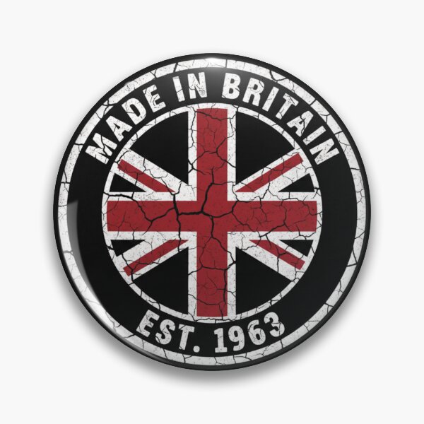 Item preview, Made in Britain - Est. 1963 - Distressed Union Jack designed and sold by Random Designs.