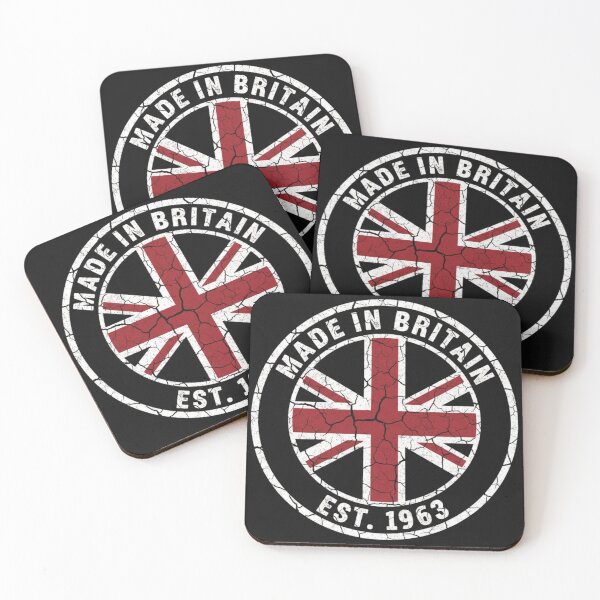 Item preview, Made in Britain - Est. 1963 - Distressed Union Jack designed and sold by Random Designs.