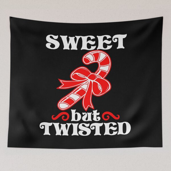 Item preview, Candy Cane Sweet But Twisted Funny Christmas Short Sleeve 		 designed and sold by ireenefantien.