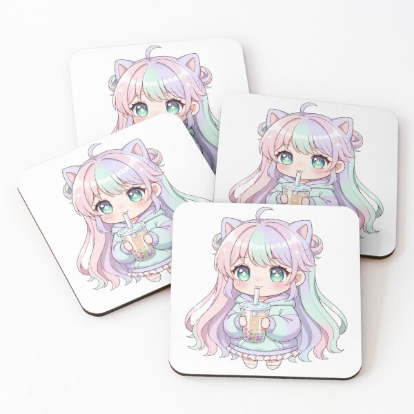 Item preview, Cute anime girl designed and sold by PixelNest786.
