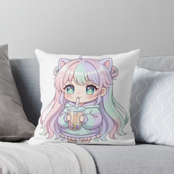 Item preview, Cute anime girl designed and sold by PixelNest786.