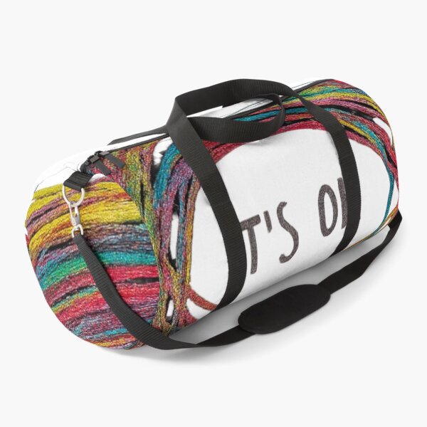 Item preview, It’s OK – Abstract Colorful Circle Positive Quote Design designed and sold by CleanQuotes.