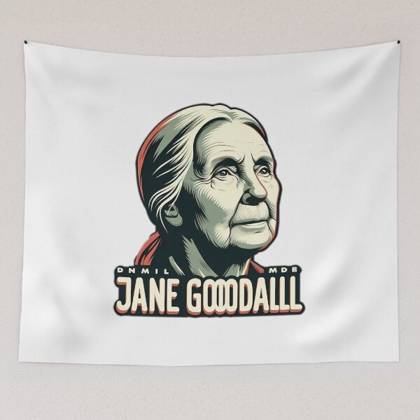 Item preview, jane goodall designed and sold by NCNGDESIGN.