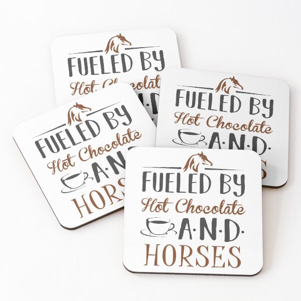 Item preview, Fueled by Horses and Hot Chocolate designed and sold by KsuAnn.