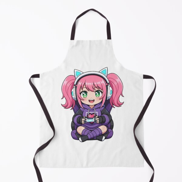 Item preview, Anime girl gamer designed and sold by PixelNest786.