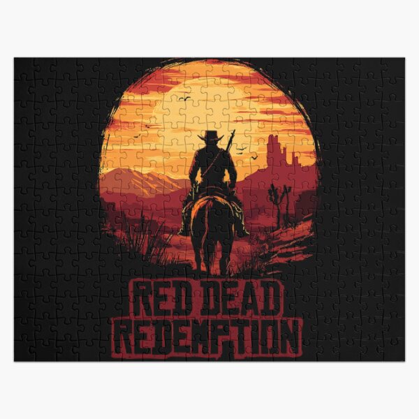 Red Dead Redemption Jigsaw Puzzles for Sale | Redbubble