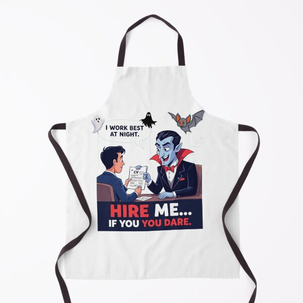 Item preview, Vampire’s Job Interview – Funny Halloween T-Shirt designed and sold by SmileyHaus.