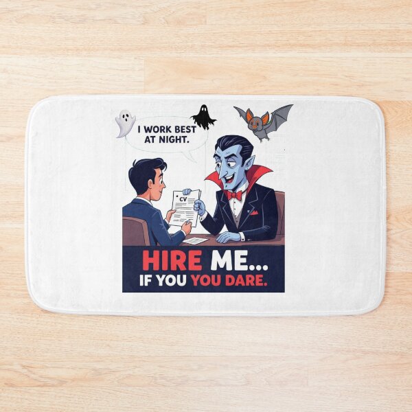 Item preview, Vampire’s Job Interview – Funny Halloween T-Shirt designed and sold by SmileyHaus.