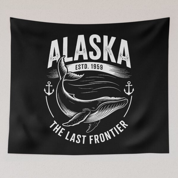 Item preview, Alaska The Last Frontier Whale Home Cruise designed and sold by Formatage.