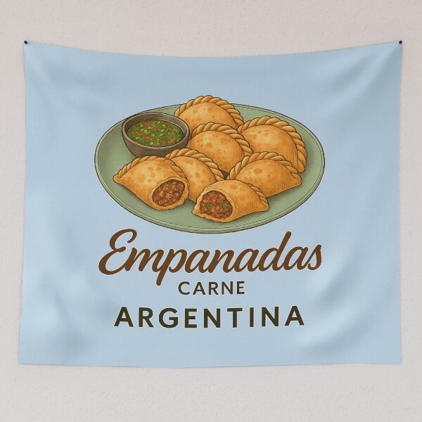 Item preview, Argentine Empanadas – Traditional Beef Pastry Food Design designed and sold by CleanQuotes.