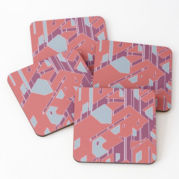 Item preview, Broken Geometric Pieces | Futuristic Abstract Pattern designed and sold by ObsidianDaz.