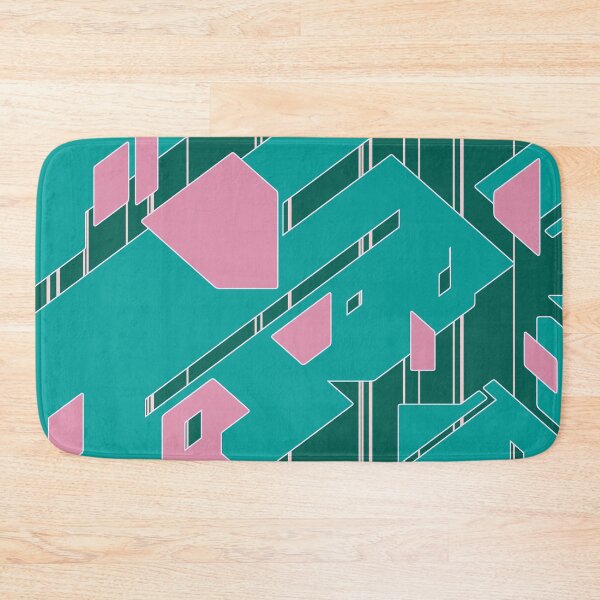 Item preview, Broken Geometric Pieces | Futuristic Abstract Pattern designed and sold by ObsidianDaz.