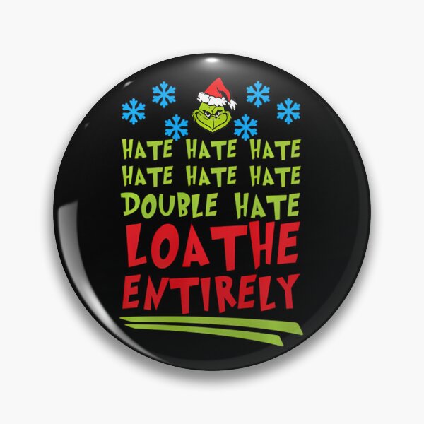 Item preview, Hate Hate Hate Double Hate Loathe Entirely Christmas 	 Swea		 designed and sold by boomanntsimeh.