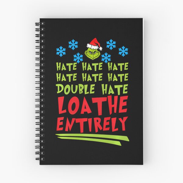 Item preview, Hate Hate Hate Double Hate Loathe Entirely Christmas 	 Swea		 designed and sold by boomanntsimeh.