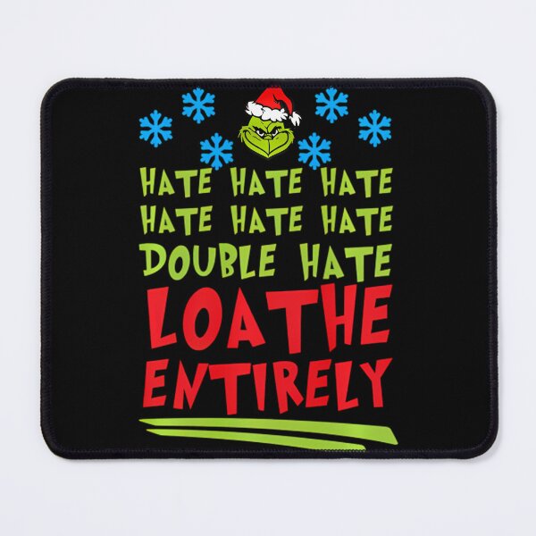 Item preview, Hate Hate Hate Double Hate Loathe Entirely Christmas Swea designed and sold by boomanntsimeh.