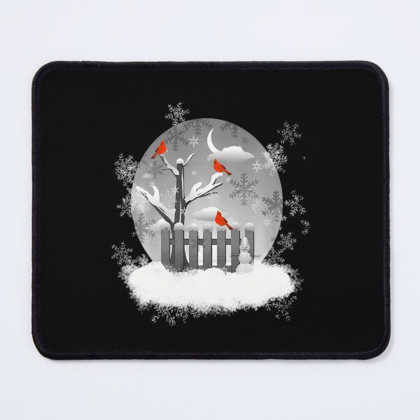 Item preview, Beautiful Red Cardinal Birds Winter Scene Swea		 designed and sold by sixlianardyg.