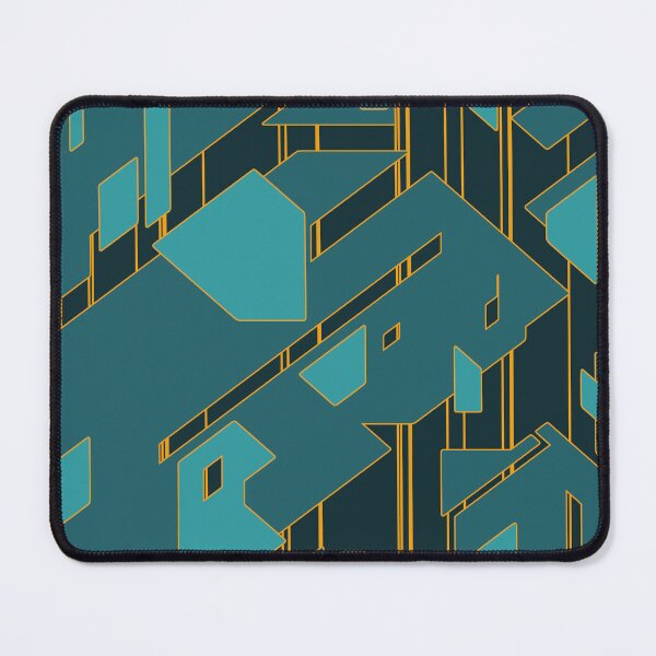 Item preview, Broken Geometric Pieces | Futuristic Abstract Pattern designed and sold by ObsidianDaz.