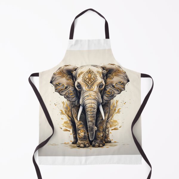 Item preview, "Ornamental Thai Elephant Mandala Art - Boho Wall Poster",Beautiful Thai elephant identity designed and sold by Happyfreedom.