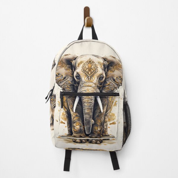 Item preview, "Ornamental Thai Elephant Mandala Art - Boho Wall Poster",Beautiful Thai elephant identity designed and sold by Happyfreedom.
