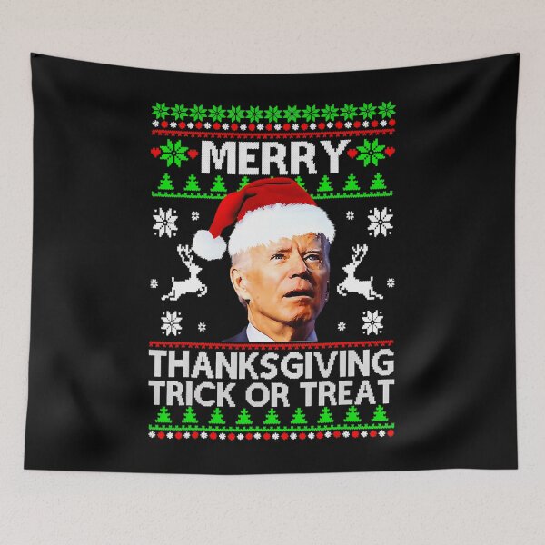 Item preview, Funny Joe Biden Merry Thanksgiving Trick Or Treat 		 designed and sold by cauanmyrolde.