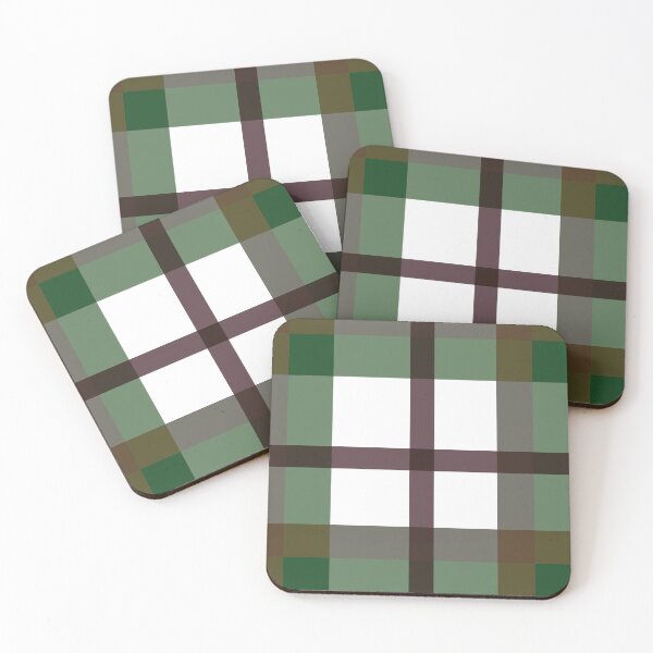 Item preview, Plaid Gingham Green Brown seamless pattern designed and sold by MonoDigitalArt.