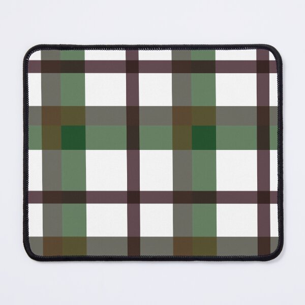 Item preview, Plaid Gingham Green Brown seamless pattern designed and sold by MonoDigitalArt.