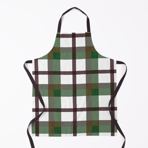 Item preview, Plaid Gingham Green Brown seamless pattern designed and sold by MonoDigitalArt.