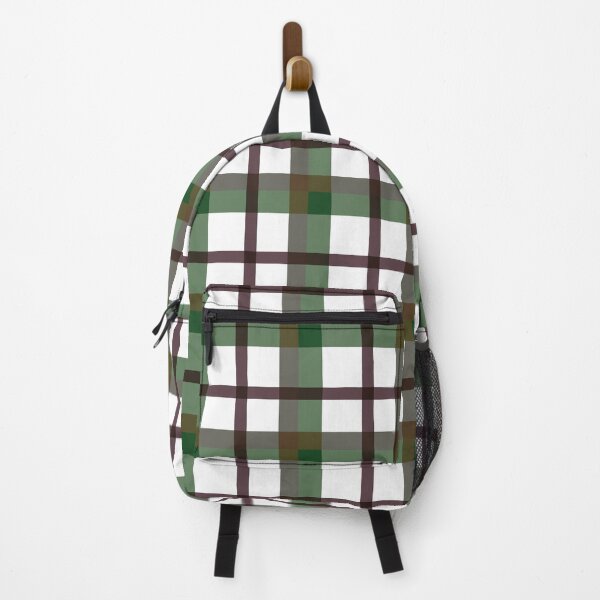 Item preview, Plaid Gingham Green Brown seamless pattern designed and sold by MonoDigitalArt.