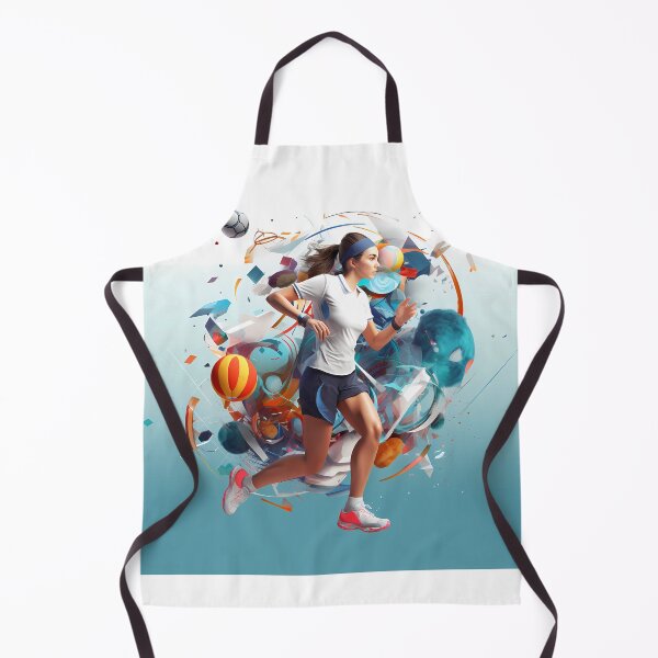 Item preview, "Dynamic Sport Girl Artwork - Athletic Fitness Poster",Sport girls designed and sold by Happyfreedom.