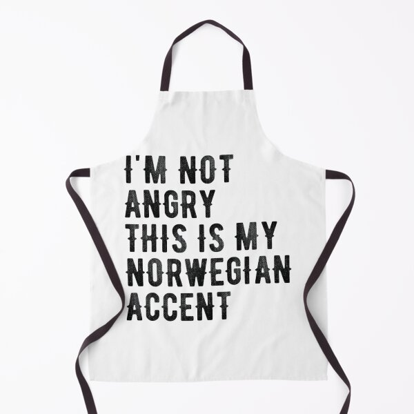 Item preview, I'm Not Angry This Is My Norwegian Accent - Funny Norway 1 designed and sold by oraynekonysr.