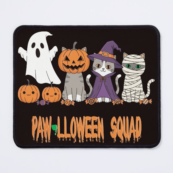 Item preview, Pawlloween Squad Cute Cats Funny Halloween designed and sold by AS Vectorhaus.