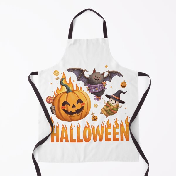 Item preview, Halloween card with cute pumpkins and a cute ghost designed and sold by PWDigitalArt.