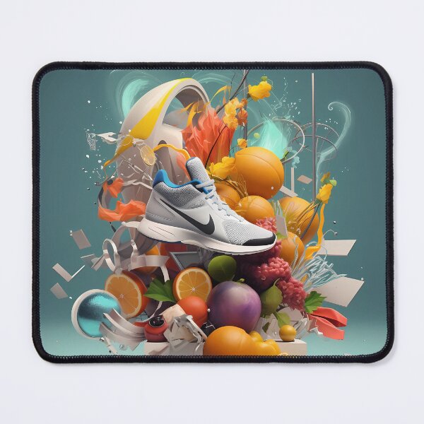 Item preview, "Colorful Sneakers with Fruits - Creative Fitness Artwork" designed and sold by Happyfreedom.