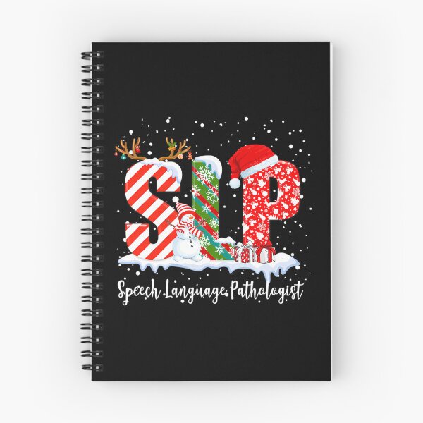 Item preview, Funny SLP Speech Language Pathologist Santa Christmas Pajama 		 designed and sold by varohowitzm.