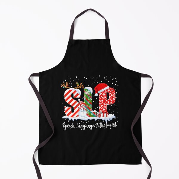 Item preview, Funny SLP Speech Language Pathologist Santa Christmas Pajama 		 designed and sold by varohowitzm.