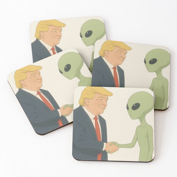 Item preview, Trump Meets the Alien designed and sold by NeonDrip506.