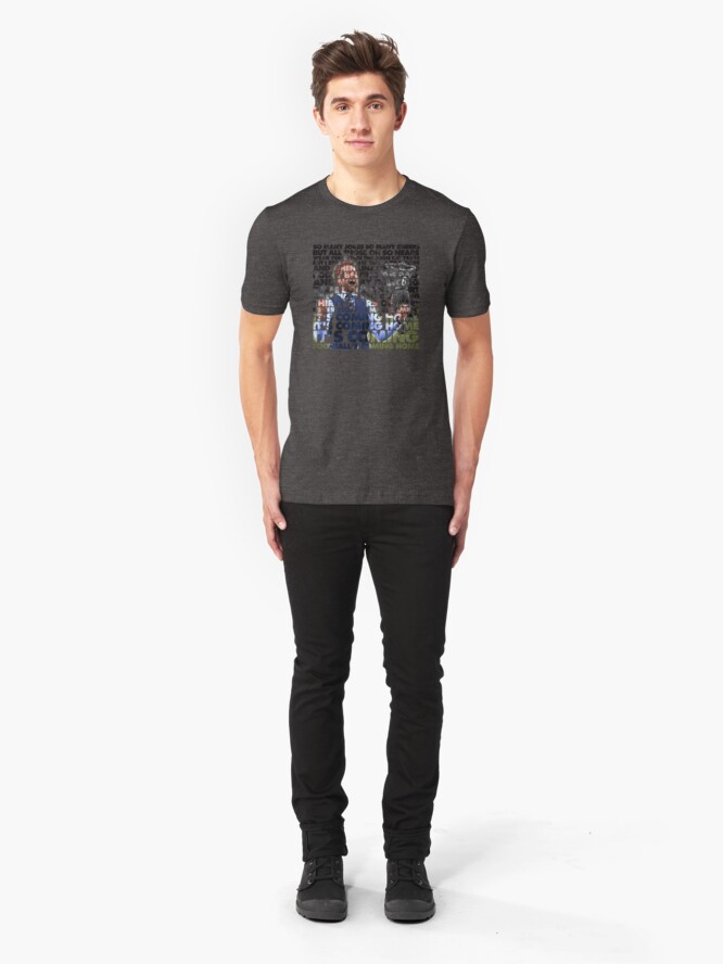 Alternate view of Football's Coming Home, Gareth Slim Fit T-Shirt