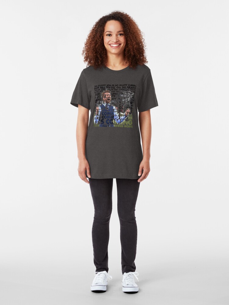 Alternate view of Football's Coming Home, Gareth Slim Fit T-Shirt