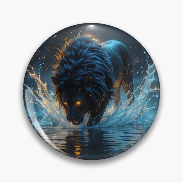 Item preview, Black Lion designed and sold by GalleryBrisArt.