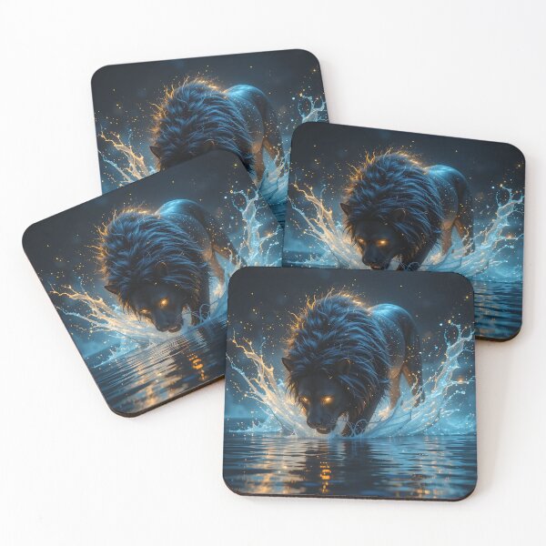 Item preview, Black Lion designed and sold by GalleryBrisArt.