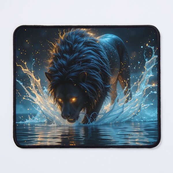 Item preview, Black Lion designed and sold by GalleryBrisArt.