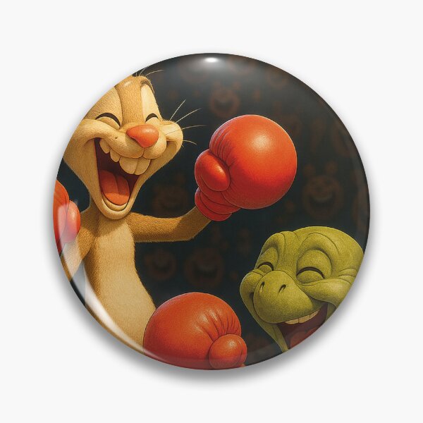 Item preview, Showdown in the boxing ring, hare and tortoise designed and sold by Mauswohn.