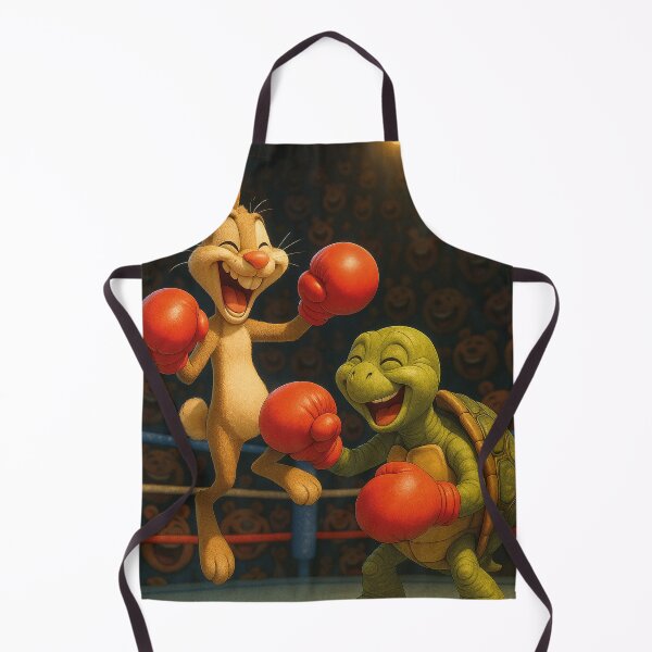 Item preview, Showdown in the boxing ring, hare and tortoise designed and sold by Mauswohn.