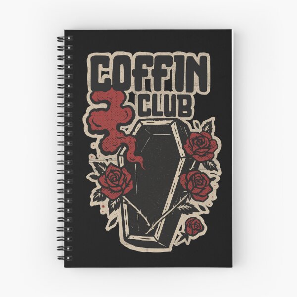 Artikelvorschau, Coffin Club – Gothic Rose und Sarg Dark Art Design entworfen und verkauft von BKB2013.