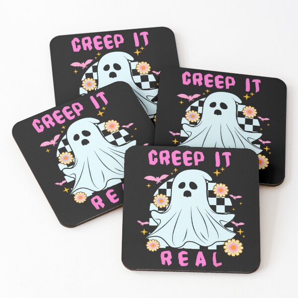 Item preview, Creep it Real retro Funny Halloween Cute Boo for 	 &amp; 	 		 designed and sold by meqiumranin.