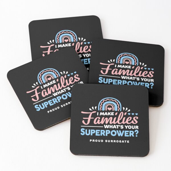 Item preview, I Make Families What's Your Super Power Proud Surrogate Mom 	 		 designed and sold by enjidhanin.