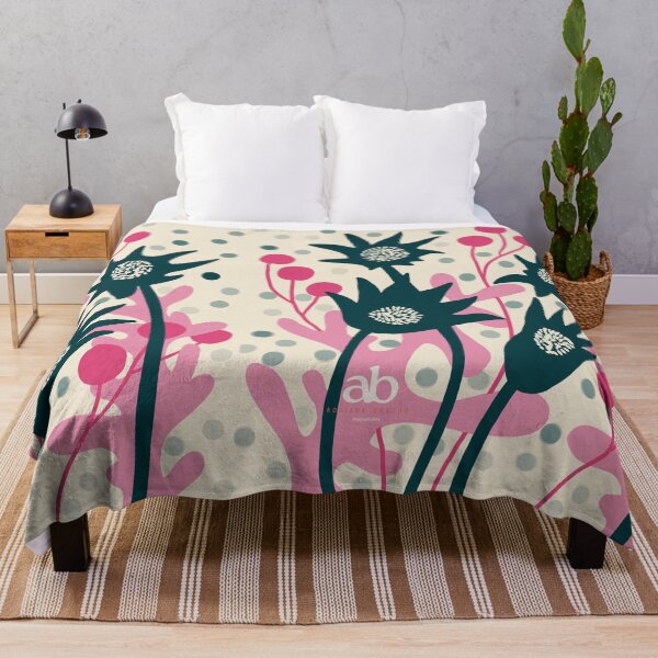Item preview, Winter wild flowers blue and pink designed and sold by Adriana Bracho.