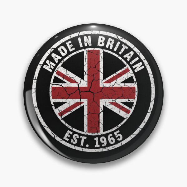 Item preview, Made in Britain - Est. 1965 - Distressed Union Jack designed and sold by Random Designs.