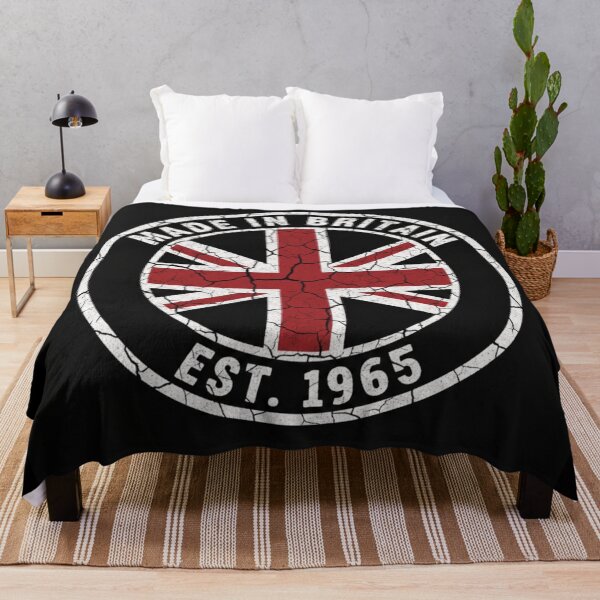 Item preview, Made in Britain - Est. 1965 - Distressed Union Jack designed and sold by Random Designs.