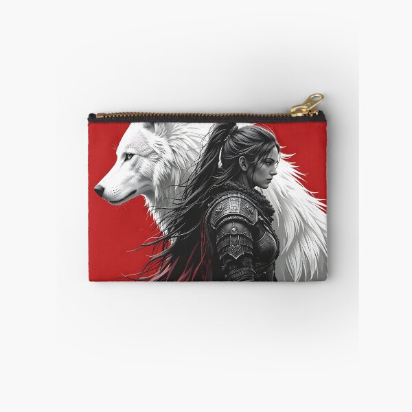 Item preview, Huntress and the White Wolf designed and sold by GalleryBrisArt.